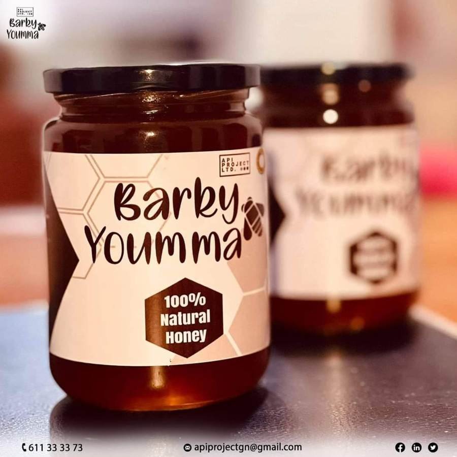 Pots de miel Barky Youmma, 100 % naturel